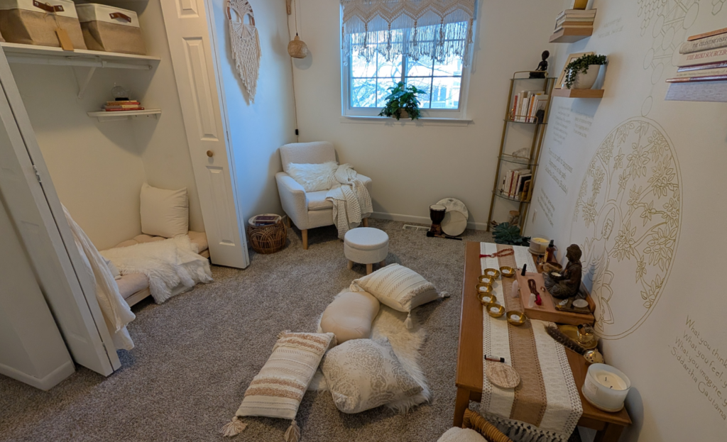 My meditation room.