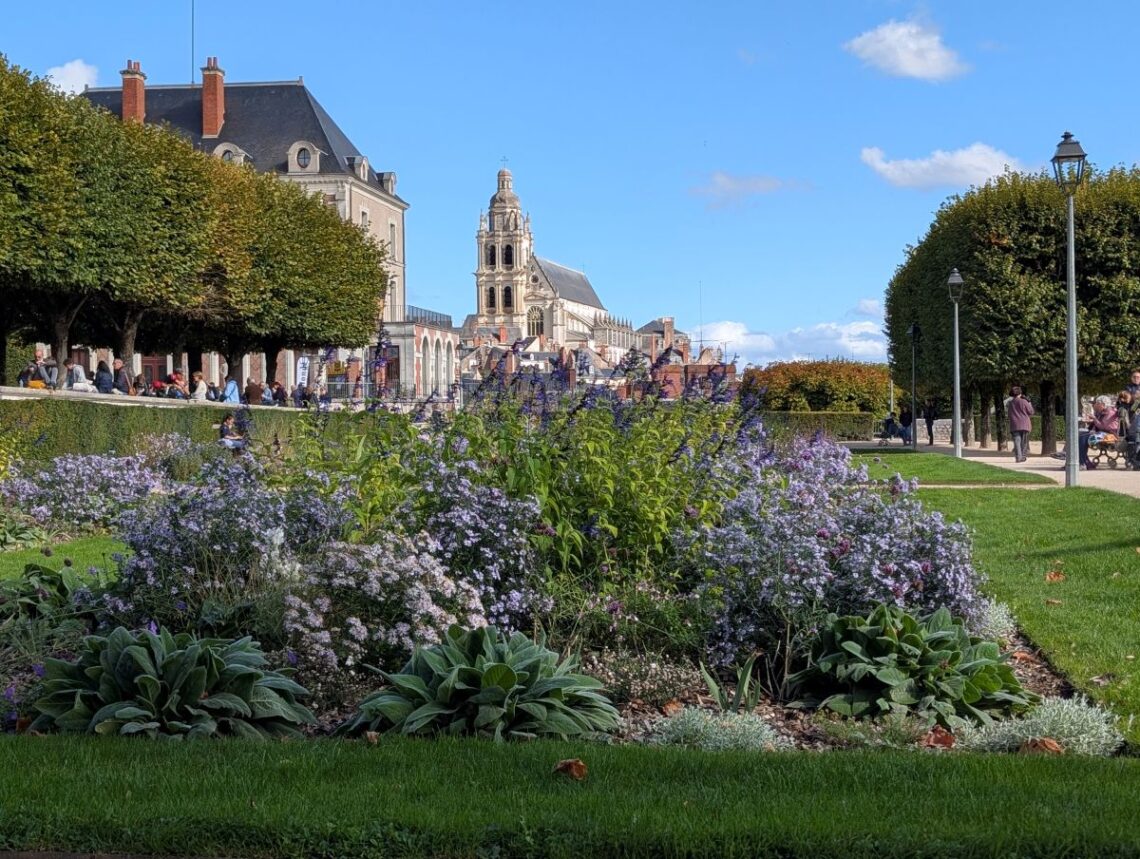 St Louis Cathedral in Blois, France.