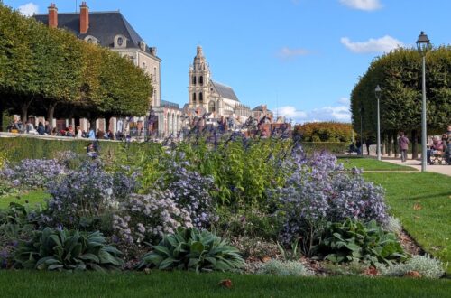 St Louis Cathedral in Blois, France.